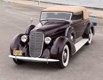 1937 Lincoln Model K Convertible Victoria by Brunn
