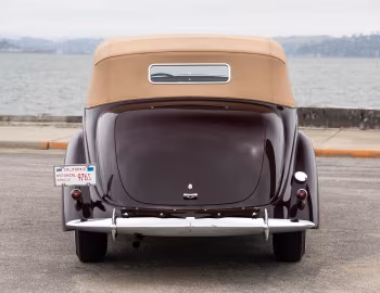 1937 Lincoln Model K Convertible Victoria by Brunn
