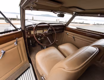 Интерьер 1937 Lincoln Model K Convertible Victoria by Brunn