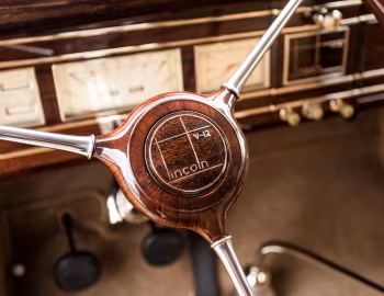 Интерьер 1937 Lincoln Model K Convertible Victoria by Brunn