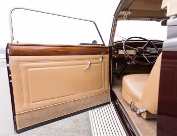 Интерьер 1937 Lincoln Model K Convertible Victoria by Brunn