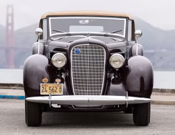 1937 Lincoln Model K Convertible Victoria by Brunn