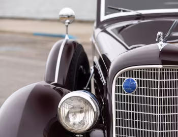 1937 Lincoln Model K Convertible Victoria by Brunn
