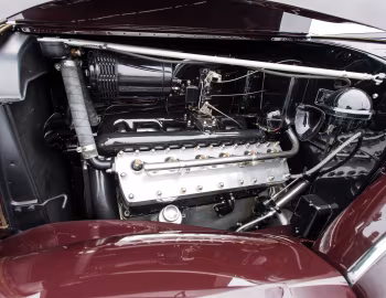 Под капотом 1937 Lincoln Model K Convertible Victoria by Brunn