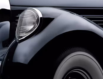 1938 Lincoln Model K Coupe by LeBaron (412)