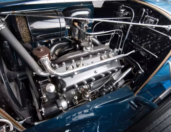 Sous la capuche 1931 Lincoln Model K Dual Cowl Sport Phaeton (202-A)