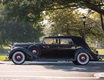1936 Lincoln Model K Convertible Sedan Phaeton by LeBaron (333)