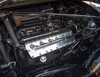 Под капотом 1937 Lincoln Model K Panel Brougham by Willoughby (373)