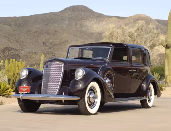 1937 Lincoln Model K Semi-Collapsible Town Car by Brunn (359B)