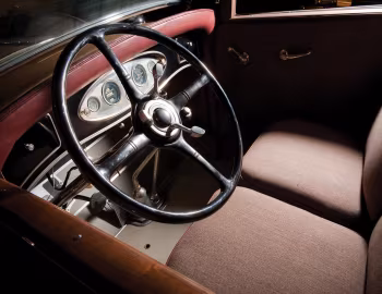 Интерьер 1931 Lincoln Model K Town Sedan (204-A)