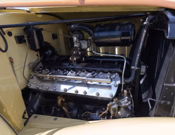 Под капотом 1934 Lincoln Model KA Convertible Roadster (521-523)