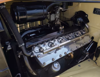 Под капотом 1934 Lincoln Model KA Convertible Roadster (521-523)