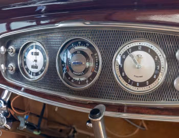 Комбинация приборов 1934 Lincoln Model KA Convertible Roadster (521-523)