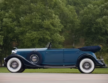 1933 Lincoln Model KA Custom Convertible Sedan by Dietrich
