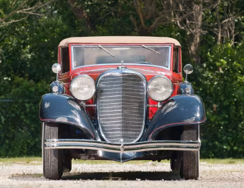 1933 Lincoln Model KB Convertible Coupe by Brunn (260)