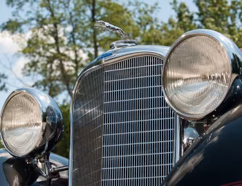 1933 Lincoln Model KB Convertible Coupe by Brunn (260)