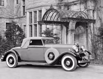 1932 Lincoln Model KB Convertible Roadster by LeBaron