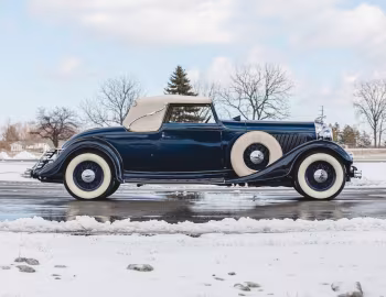1933 Lincoln Model KB Convertible Roadster by LeBaron (267-B)