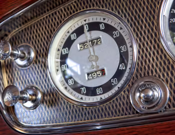 Комбинация приборов 1934 Lincoln Model KB Convertible Sedan by Dietrich (271-281)
