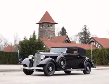 1934 Lincoln Model KB Convertible Victoria by Brunn (271-280)