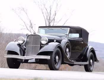 1934 Lincoln Model KB Convertible Victoria by Brunn (271-280)