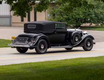 1934 Lincoln Model KB Convertible Victoria by Brunn (271-280)