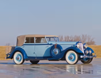 1933 Lincoln Model KB Custom Convertible Sedan by Dietrich (261)