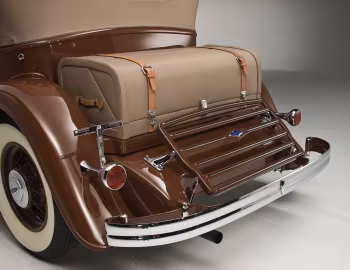 1932 Lincoln Model KB Dual Windshield Phaeton by Brunn (259)