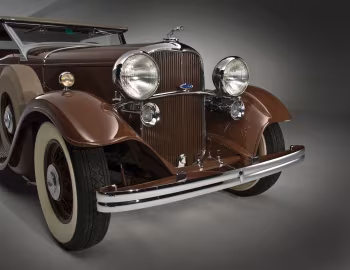 1932 Lincoln Model KB Dual Windshield Phaeton by Brunn (259)
