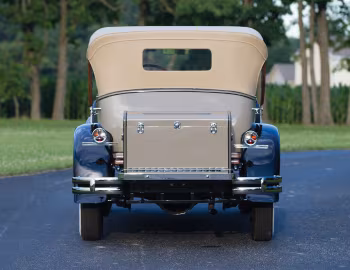 1929 Lincoln Model L Dual Cowl Phaeton by Locke (163B)