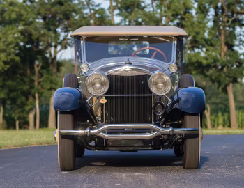 1929 Lincoln Model L Dual Cowl Phaeton by Locke (163B)