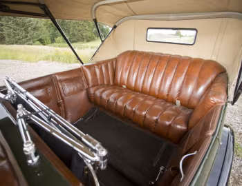 Интерьер 1924 Lincoln Model L LeBaron Sport Phaeton by Murray