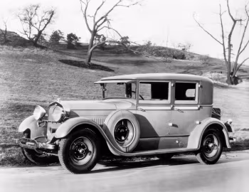 1928 Lincoln Model L Sport Sedan by Derham
