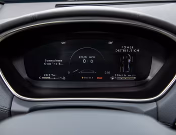 Комбинация приборов 2019–20 Lincoln Nautilus [North America] '2018–20