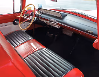 Интерьер 1956 Lincoln Premiere Hardtop Coupe (60B)