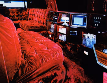 Интерьер Lincoln Town Car XL-40 Limousine by National Coach Engineering '1986