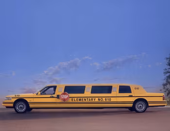 Lincoln Town Car "School Bus" Limousine '1995–97