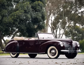 1940 Lincoln Zephyr Continental Cabriolet (06H 56)