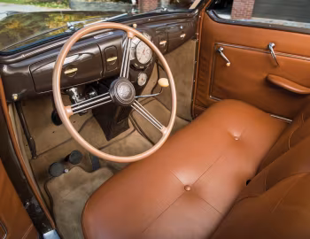 Торпедо 1938 Lincoln Zephyr Convertible Coupe (86H 760(B))
