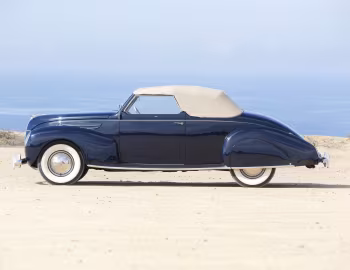 1938 Lincoln Zephyr Convertible Coupe (86H 760(B))