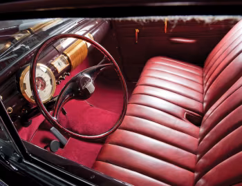Интерьер 1940 Lincoln Zephyr Convertible Coupe (06H 76)