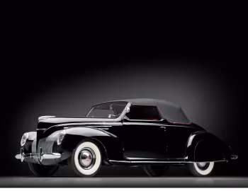 1939 Lincoln Zephyr Convertible Coupe (96H 76)