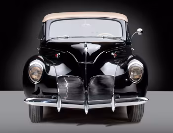 1938 Lincoln Zephyr Convertible Sedan (86H 740)