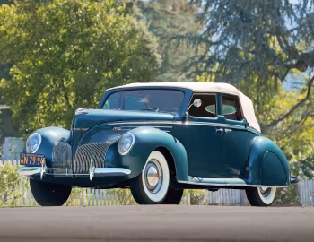 1939 Lincoln Zephyr Convertible Sedan (96H 74)