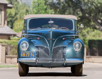 1939 Lincoln Zephyr Convertible Sedan (96H 74)