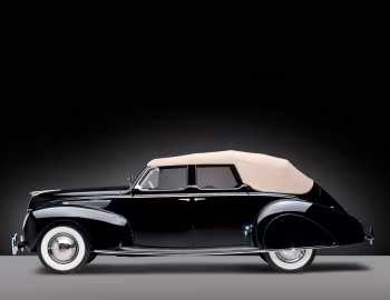 1938 Lincoln Zephyr Convertible Sedan (86H 740)