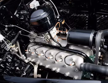 Под капотом 1939 Lincoln Zephyr Convertible Sedan (96H 74)
