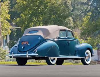 1939 Lincoln Zephyr Convertible Sedan (96H 74)
