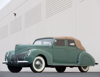 1939 Lincoln Zephyr Convertible Sedan (96H 74)