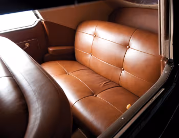 Интерьер 1938 Lincoln Zephyr Convertible Sedan (86H 740)